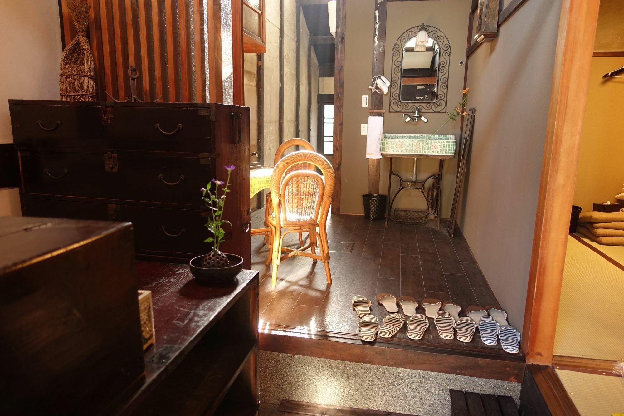 קיוטו Guest House Taiko-Ya Bettei 180 Year Old Authentic Traditiona House מראה חיצוני תמונה